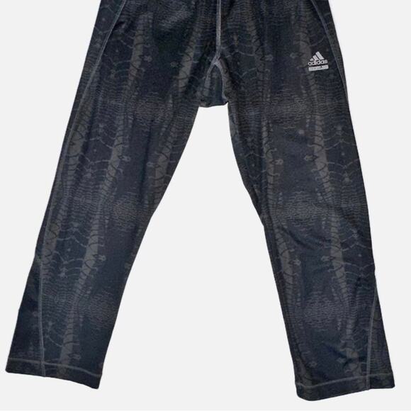 Adidas Womens High Waisted Athleisure Pull On Cropped Leggings Black S - Picture 5 of 9